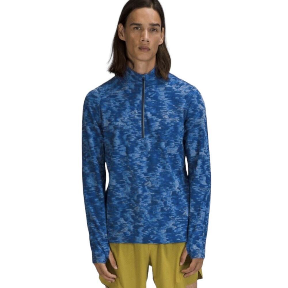 Lululemon Surge Warm 1/4 Zip Athletic Pullover Mens Size Large NWT $108